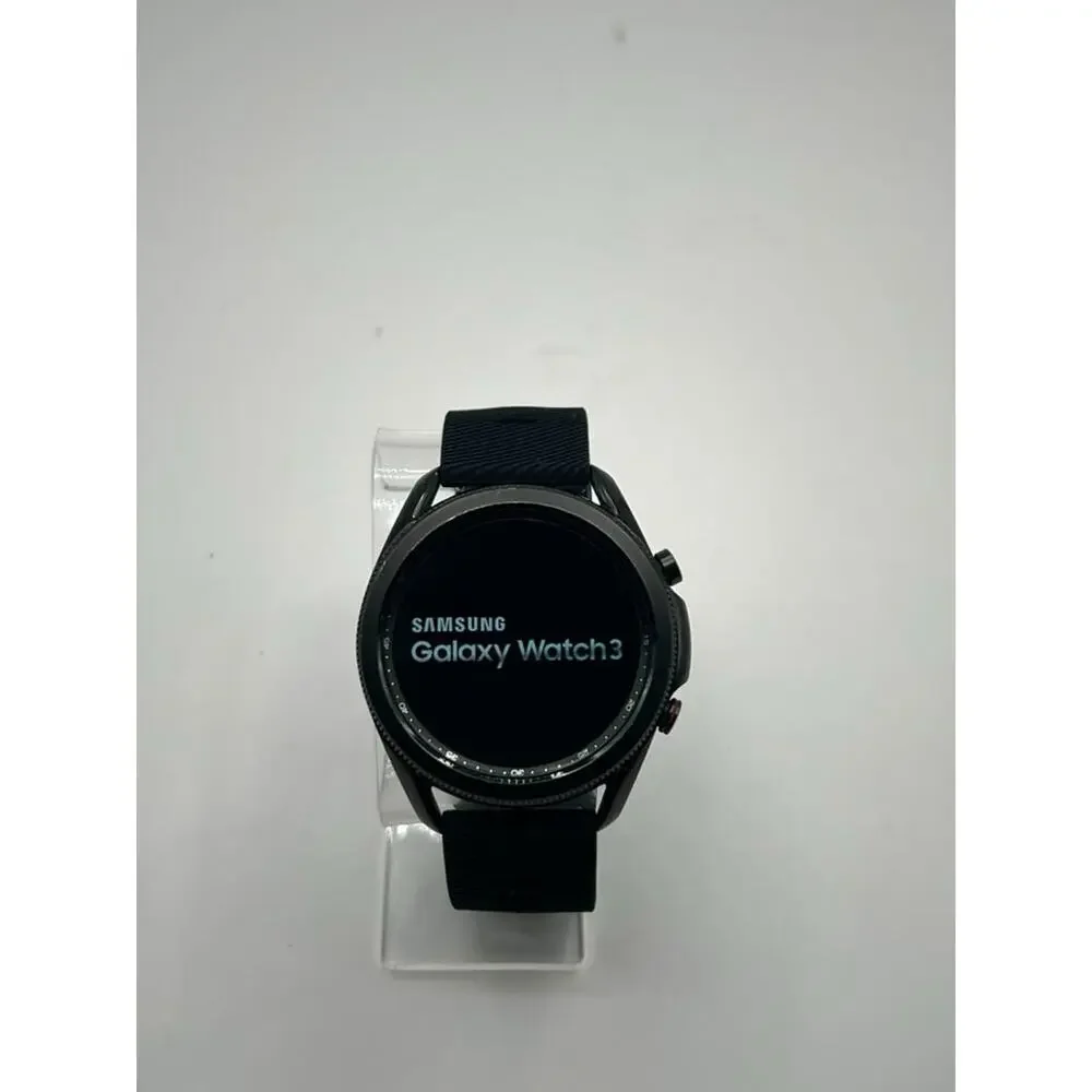 Samsung Galaxy Watch3 SM-R845U 8gb 45mm LTE GPS Mystic Black Stainless Steel Cas